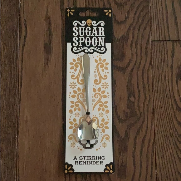 suck uk Other - Skull Sugar Spoon Stainless Steel NWT